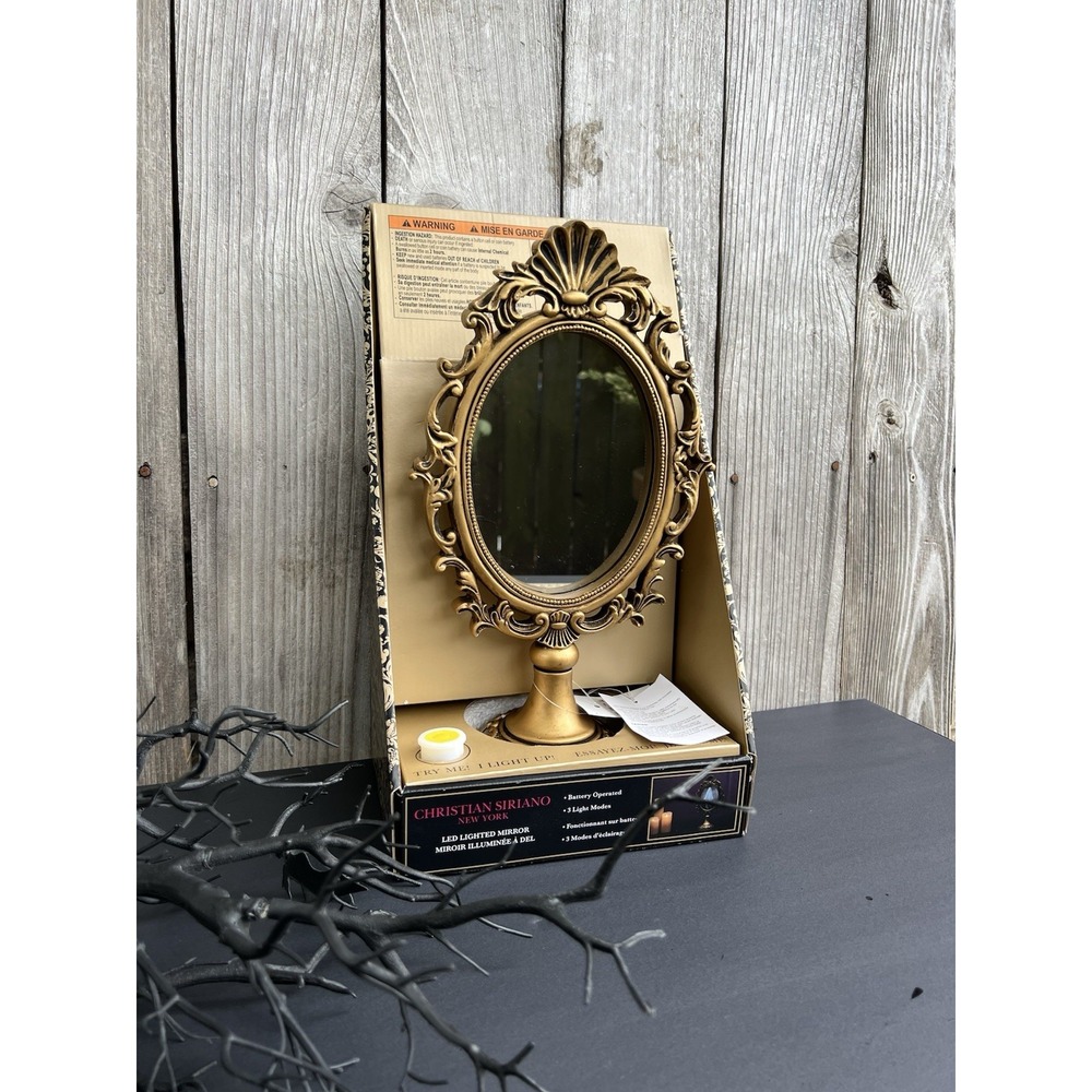 Ghost Mirror NEW VIRAL by CHRISTIAN SIRIANO  New York LED Lighted Halloween New